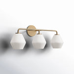 Load image into Gallery viewer, Merin Multi-Head Wall Lamp – Minimalist Metal & Glass Vanity Fixture