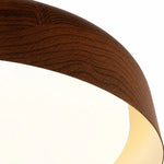 Bild in Gallery-Viewer laden, Wabi-Sabi Wood Color LED Flush Mount Ceiling Light