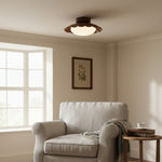 Charger l'image dans la visionneuse de galerie, Plafonnier Nuage en Forme d'Éventail Oribela - Design Métallique Moderne et Minimaliste pour Salons et Chambres