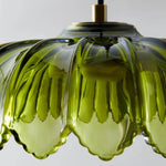 Charger l'image dans la visionneuse de galerie, Suspension en Verre Artistique Aridia en Forme de Feuilles de Palmier pour Couloir Cuisine et Salon