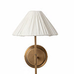 Charger l'image dans la visionneuse de galerie, Applique murale Luminella Elegant Bronze et Lin – Design classique pour chambre et couloir