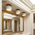 Load image into Gallery viewer, Cerova Porcelain Flush Mount Ceiling Light – Modern Low-Profile Fixture