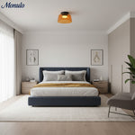 Cargar imagen en el visor de la Galería, Lámpara de techo Verdoma multicapa con forma de cuenco: vidrio minimalista moderno para salas de estar y comedores.