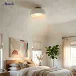 Load image into Gallery viewer, Cerova Porcelain Flush Mount Ceiling Light – Modern Low-Profile Fixture