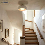 Load image into Gallery viewer, Cerova Porcelain Flush Mount Ceiling Light – Modern Low-Profile Fixture