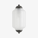 Load image into Gallery viewer, Vintage Milk Glass Flush Eloise Wall Sconce for Bedside Hallway