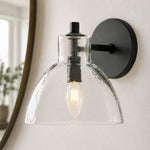 Bild in Gallery-Viewer laden, Glavira Recycelte Glas Wandlampe - Modernes Badezimmer Waschtischlicht