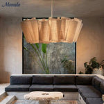 Load image into Gallery viewer, Oslan Pleated Fabric Pendant – Nordic Minimal Style Lighting for Dining Room