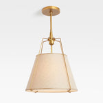 Load image into Gallery viewer, Modern Minimalist Fabric Tapered Pendant Lamp