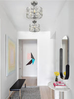 Load image into Gallery viewer, Modern Crystal Drum Ceiling Lamp