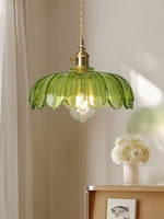 Load image into Gallery viewer, Retro Tulip Glass Pendant Light