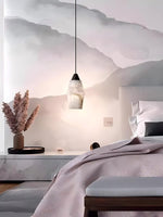 Load image into Gallery viewer, Elegant Natural Marble Pendant Light for Bedroom