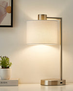 Load image into Gallery viewer, Beside Lamps with USB Port, Bedroom Lamps for Night Stands, Touch Control Table Lamp, Desk Lamps for Home Office