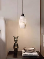 Load image into Gallery viewer, Elegant Natural Marble Pendant Light for Bedroom