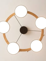 Load image into Gallery viewer, Modern Creative Colourful Circle Bird Chandelier