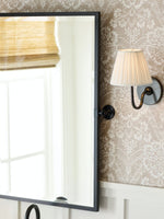 Load image into Gallery viewer, Luvora Fabric Shade Wall Sconce with Drum Shade - Classic Pleated Sconce Light