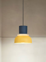 Cargar imagen en el visor de la Galería, Lámpara colgante con pantalla de cuenco de acrílico colorido Macaron