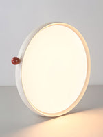 Load image into Gallery viewer, Cream Style Disc Ultra-thin Ceiling Lamp