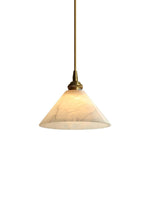 Load image into Gallery viewer, Modern Minimalist Design Brass Marble Pendant Light