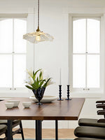 Load image into Gallery viewer, Nordic Flower Glass Pendant Light for Living Room
