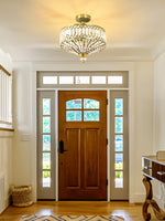 Load image into Gallery viewer, Modern Minimalist Luxury Wheeled Metal Glass Pendant Light