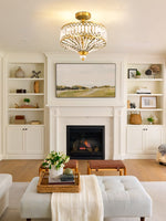 Load image into Gallery viewer, Modern Minimalist Luxury Wheeled Metal Glass Pendant Light