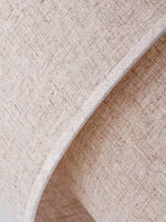 Charger l'image dans la visionneuse de galerie, Suspension Dumora à double tambour en tissu - Plafonnier moderne à abat-jour superposé, idéal pour la salle à manger ou le salon