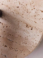 Load image into Gallery viewer, Wabi-Sabi Style Travertine Cylinder Wall Sconce Bedside Lamp with Pull-chain Switch