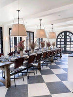 Load image into Gallery viewer, Dumora Modern Minimalist Fabric Tapered Pendant Lamp