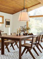 Load image into Gallery viewer, Dumora Modern Minimalist Fabric Tapered Pendant Lamp