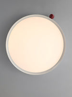 Load image into Gallery viewer, Cream Style Disc Ultra-thin Ceiling Lamp