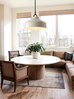 Load image into Gallery viewer, Hanton Nordic Metal Henry Pendant Light - Minimalist Glass And Metal Shade