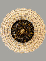 Load image into Gallery viewer, Antique Bronze Jewel Ball Chandelier