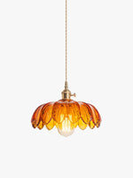 Load image into Gallery viewer, Retro Tulip Glass Pendant Light