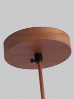 Cargar imagen en el visor de la Galería, Lámpara colgante de travertino ondulado Wabi-Sabi para cafetería de dormitorio