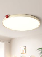 Load image into Gallery viewer, Cream Style Disc Ultra-thin Ceiling Lamp