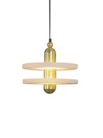 Load image into Gallery viewer, Disc Flying Saucer Marble Pendant Light