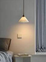 Load image into Gallery viewer, Modern Minimalist Design Brass Marble Pendant Light