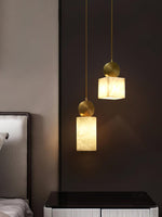 Load image into Gallery viewer, Scandinavian Creative Marble Pendant Light For Bedroom