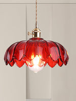 Load image into Gallery viewer, Retro Tulip Glass Pendant Light