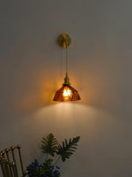 Cargar imagen en el visor de la Galería, Lámpara de pared con diseño geométrico pastoral retro