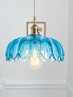 Load image into Gallery viewer, Retro Tulip Glass Pendant Light