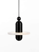 Load image into Gallery viewer, Disc Flying Saucer Marble Pendant Light