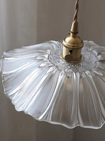 Load image into Gallery viewer, Nordic Flower Glass Pendant Light for Living Room