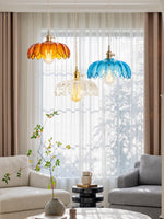 Load image into Gallery viewer, Retro Tulip Glass Pendant Light