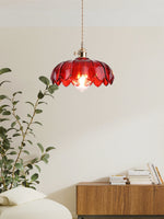Load image into Gallery viewer, Retro Tulip Glass Pendant Light