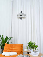 Load image into Gallery viewer, Disc Flying Saucer Marble Pendant Light
