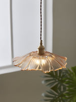 Load image into Gallery viewer, Nordic Flower Glass Pendant Light for Living Room