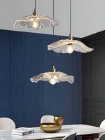 Load image into Gallery viewer, Nordic Flower Glass Pendant Light for Living Room