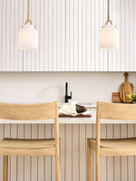 Load image into Gallery viewer, Hanton Nordic Metal Henry Pendant Light - Minimalist Glass And Metal Shade